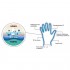Гелевые увлажняющие перчатки Spa Gel, GLV-100